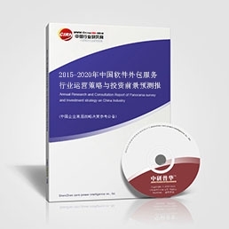 2015-2020年中国软件外包服务行业运营策略与投资前景预测报告